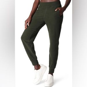 Sweaty Betty Gary Luxe Fleece Pants, size M